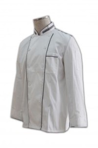 KI009 modern chef coat  cool chef coats
